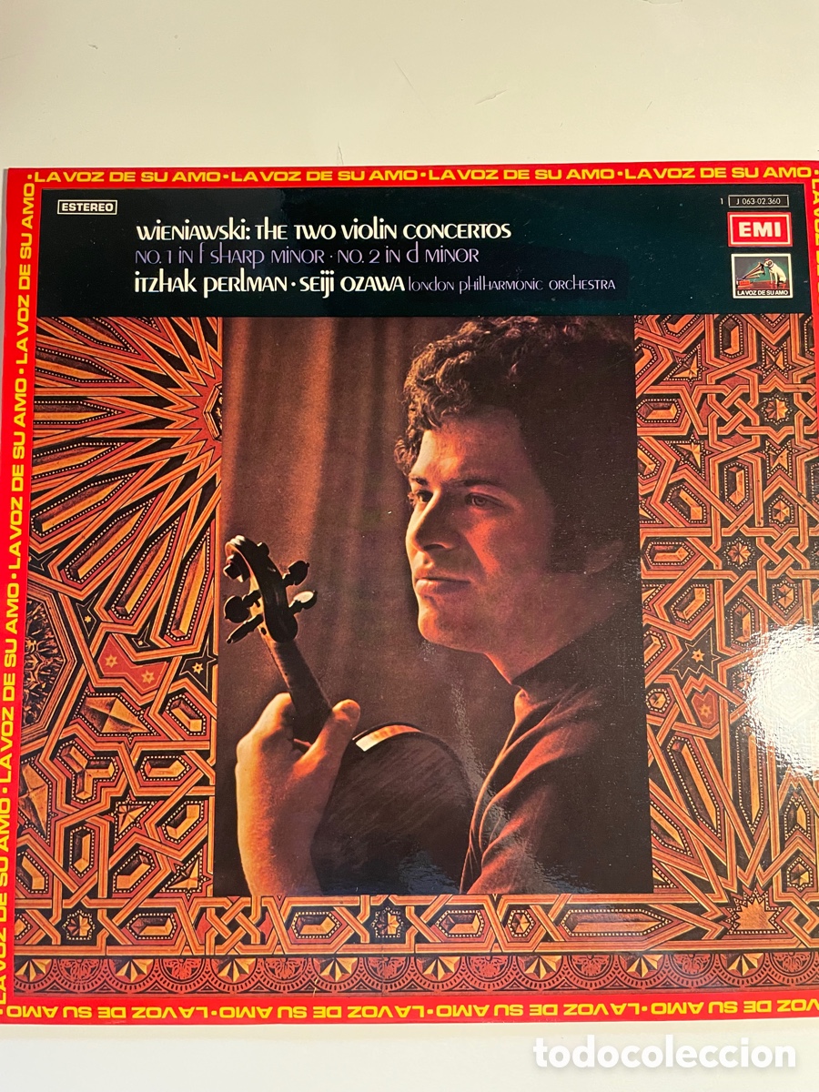 Discos de vinilo: Wieniawski - Dos conciertos de viol&iacute;n. - Foto 1