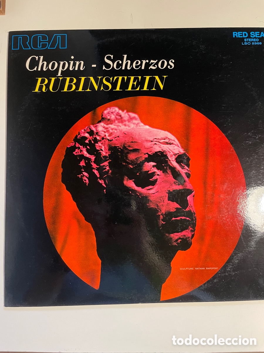 Discos de vinilo: Chopin Scherzos. Rubinstein - Foto 1