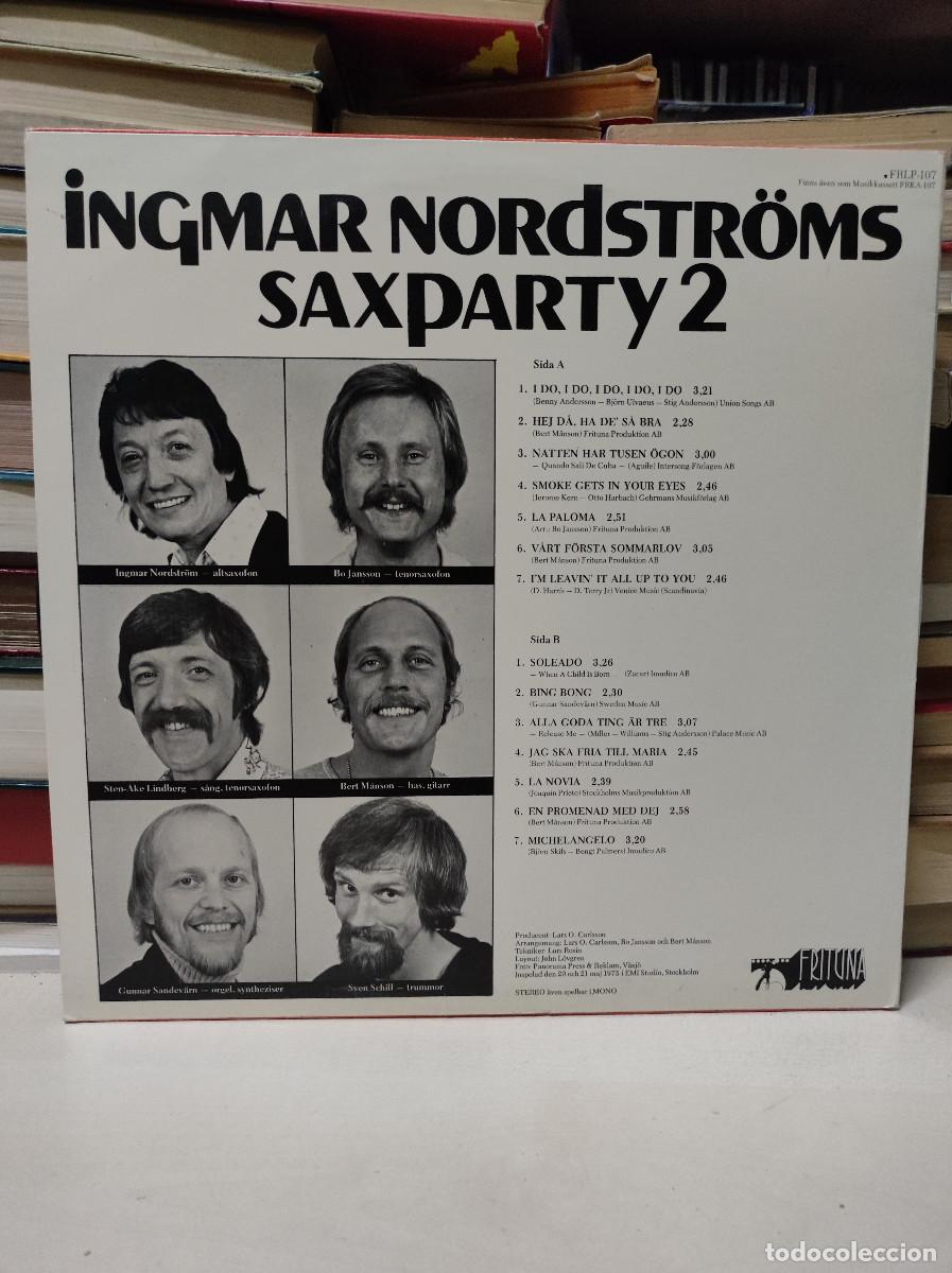 Discos de vinilo: Ingmar Nordstr&ouml;ms &ndash; Saxparty 2 - Foto 2