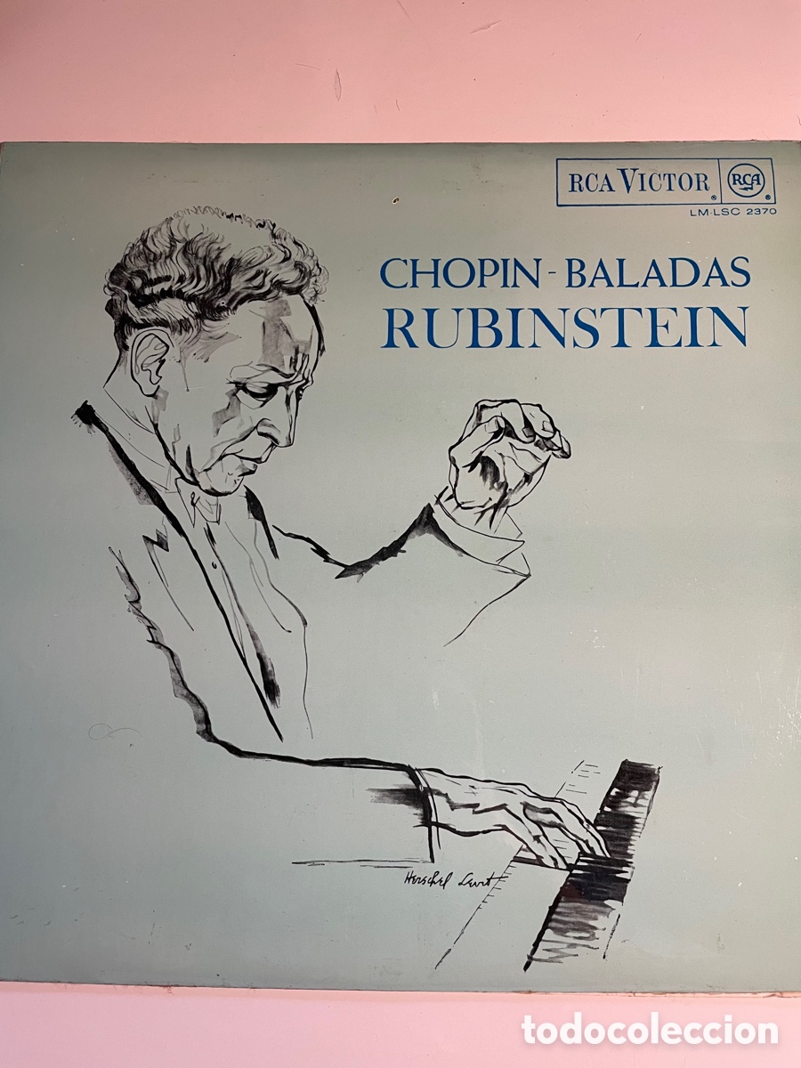 Discos de vinilo: Chopin Baladas. Rubinstein - Foto 1