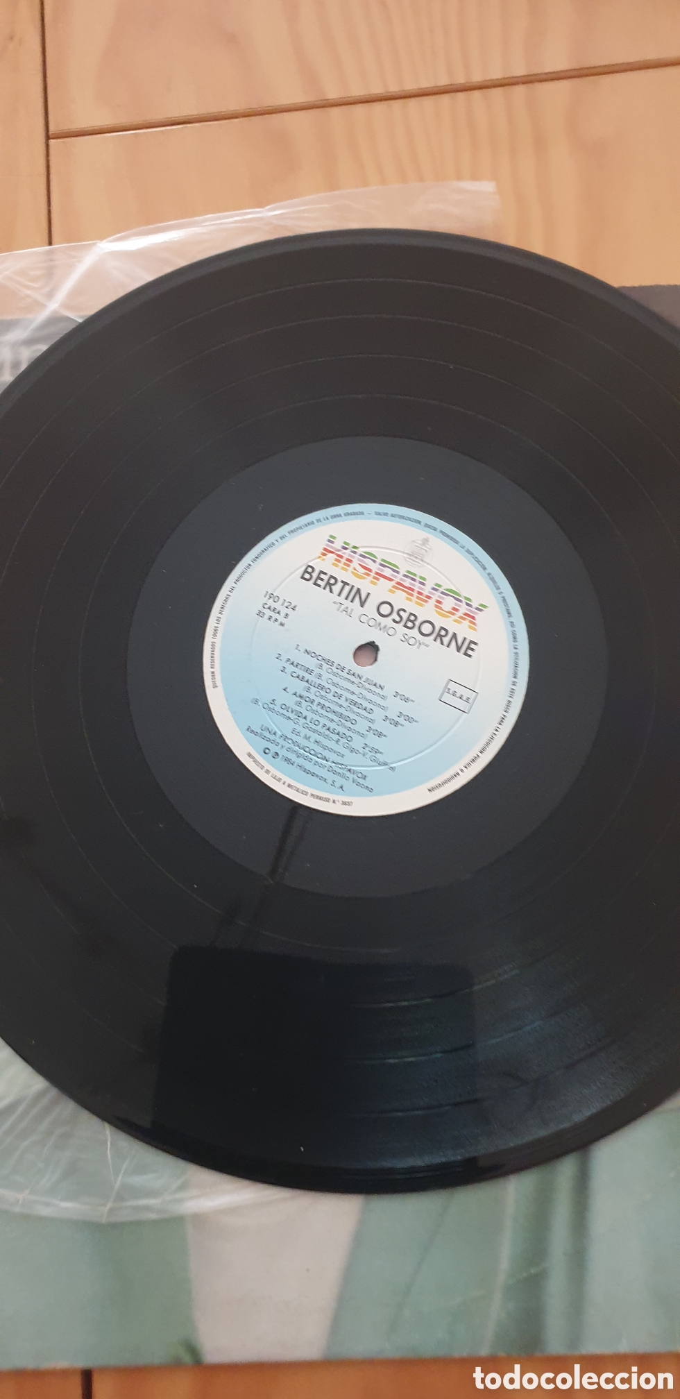 Discos de vinilo: Disco vinilo Bert&iacute;n Osborne.Tal como soy - Foto 4