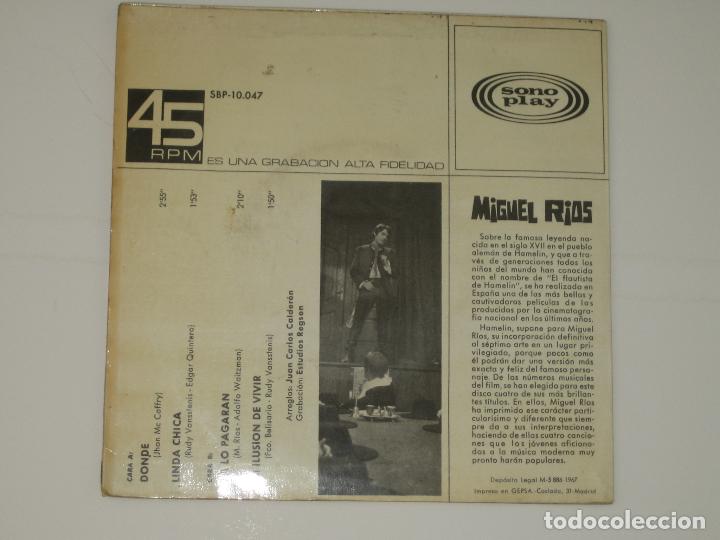 Discos de vinilo: MIGUEL RIOS - VINILO NUEVO - Foto 2