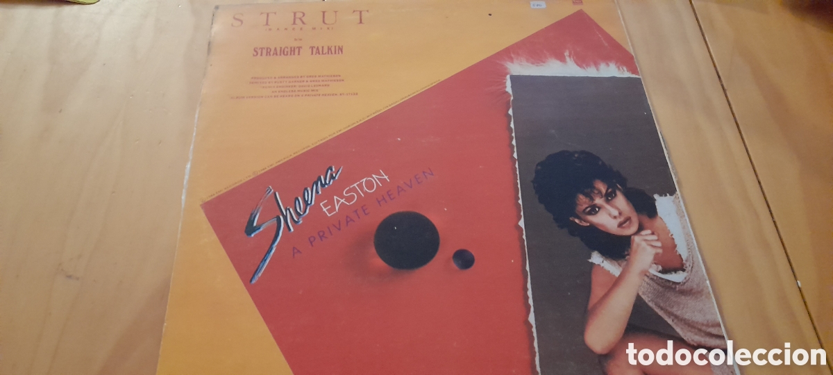 Discos de vinilo: Disco vinilo Sheena Easton.Strut. - Foto 2