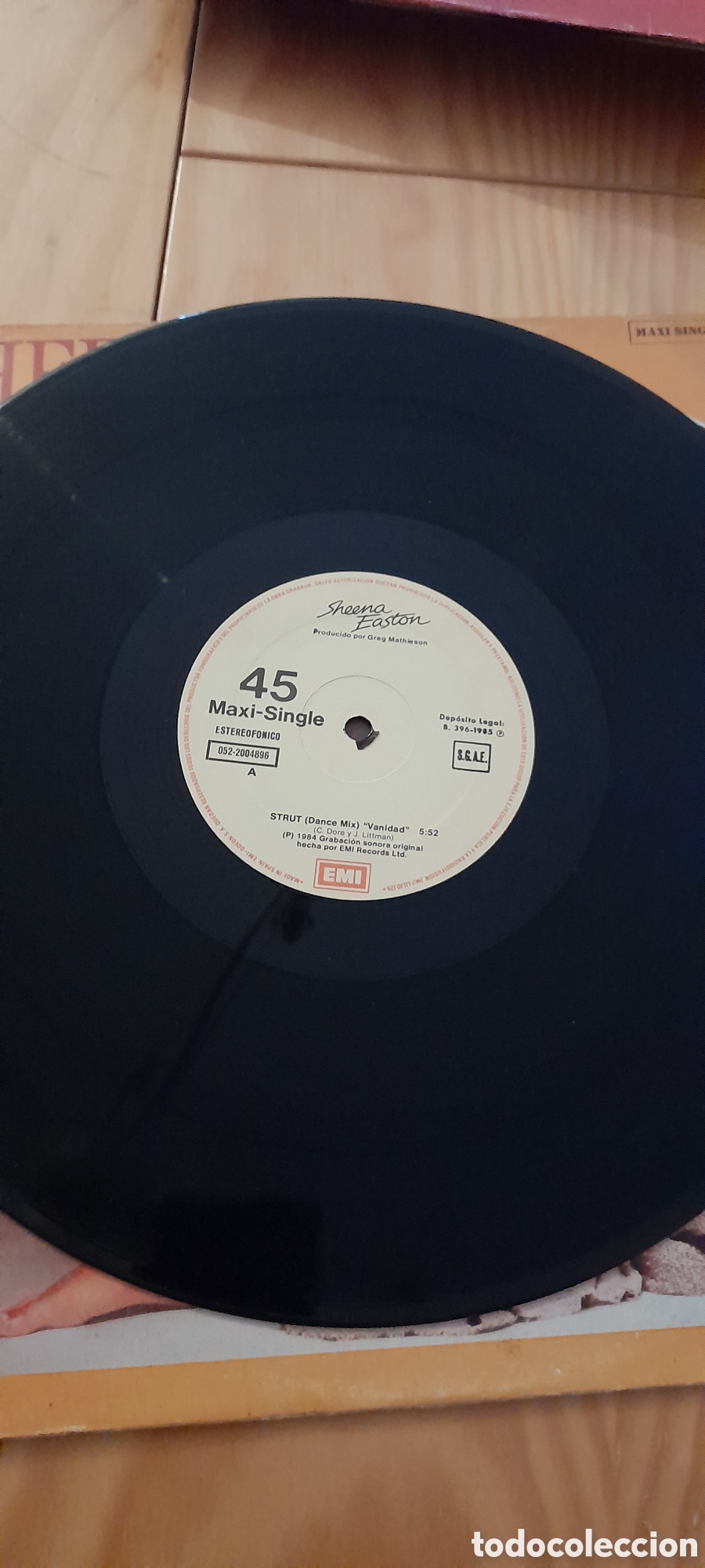 Discos de vinilo: Disco vinilo Sheena Easton.Strut. - Foto 5