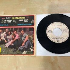 Discos de vinilo: LOS QUANDO’S - EL QUANDO DE LA TELE / PEPE SERA PAPA +2 EP 7” SINGLE VINILO 1965 SPAIN PROMO. Lote 367096351