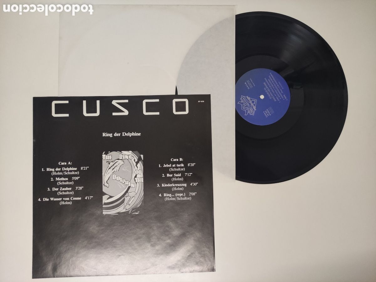 Discos de vinilo: Cusco &ndash; Ring Der Delphine - Area Creativa &ndash; 513 806-1 - 1991 - Foto 3