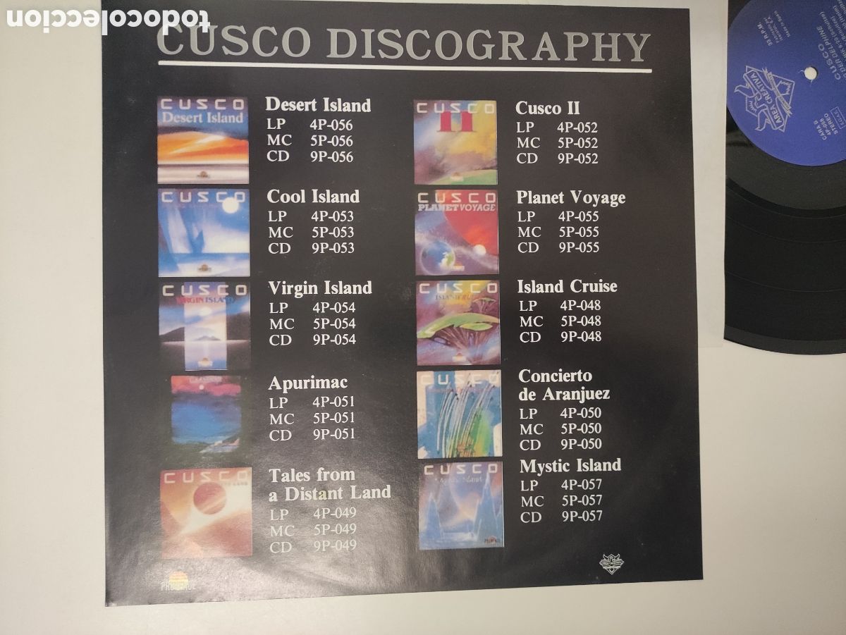 Discos de vinilo: Cusco &ndash; Ring Der Delphine - Area Creativa &ndash; 513 806-1 - 1991 - Foto 4