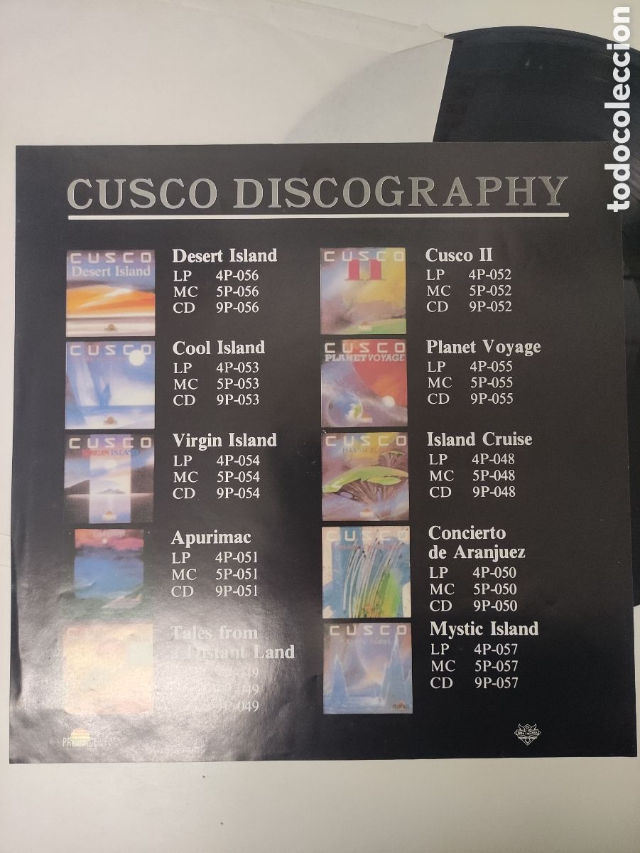 Discos de vinilo: Cusco &ndash; Cusco II - Area Creativa &ndash; 4P-052 - 1991 - Foto 4