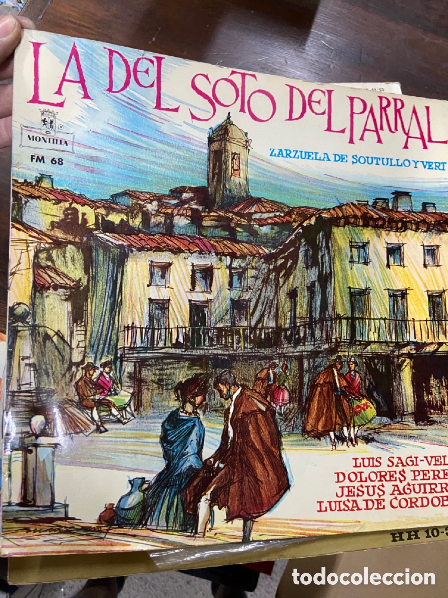 Discos de vinilo: Vinilo. La del soto del real. Zarzuela - Foto 1