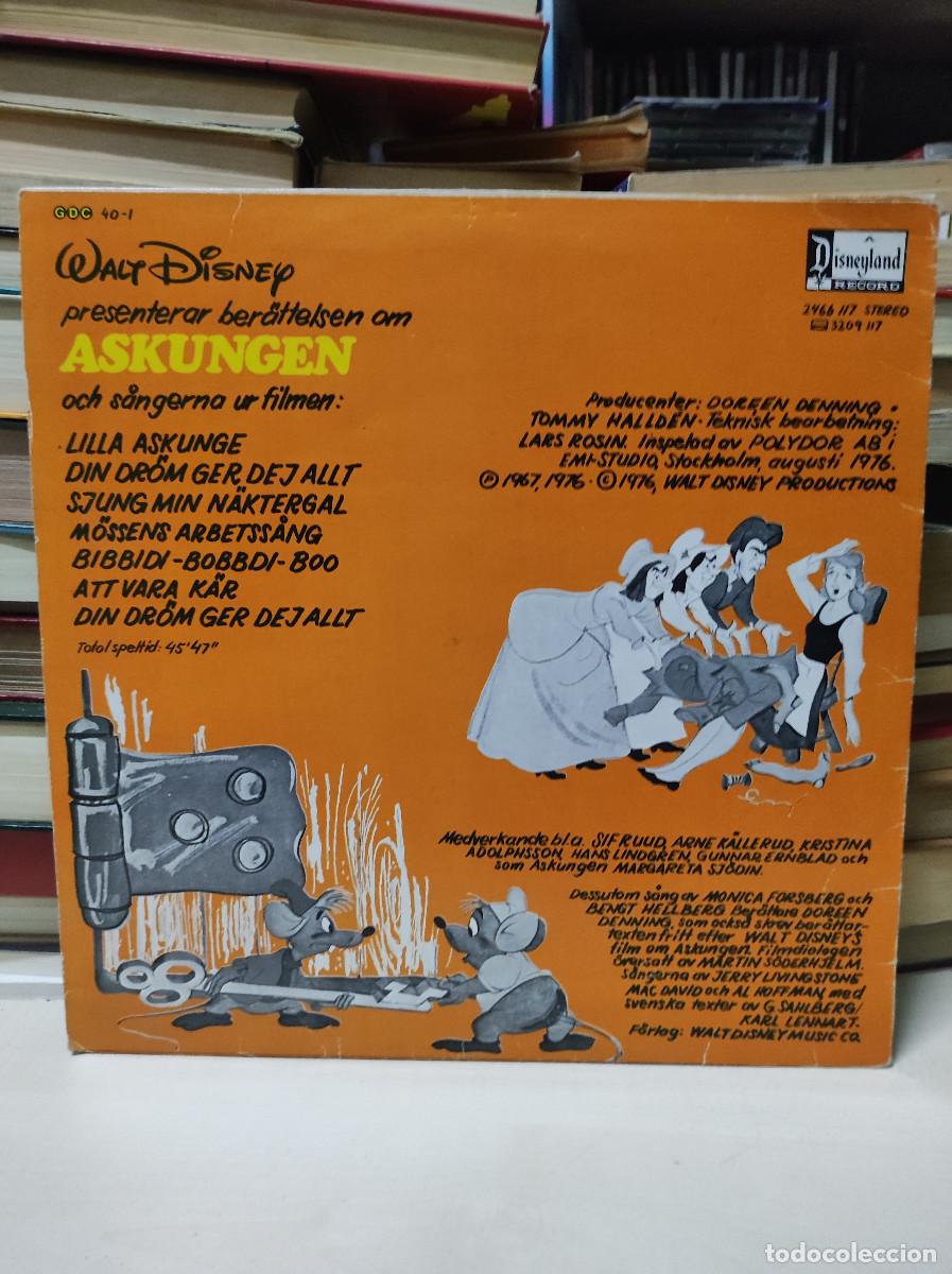 Discos de vinilo: Walt Disney Presenterar Askungen - Foto 2