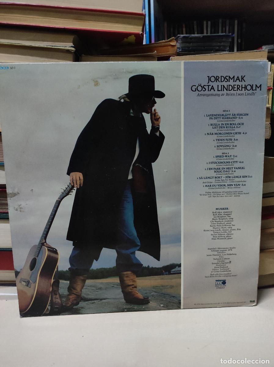 Discos de vinilo: G&ouml;sta Linderholm &ndash; Jordsmak - Foto 2