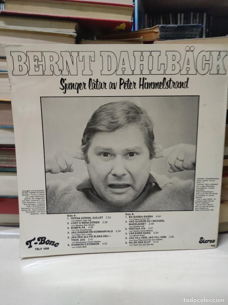 Discos de vinilo: Bernt Dahlb&auml;ck &ndash; L&aring;tar Ni Sluppit H&ouml;ra - Foto 2