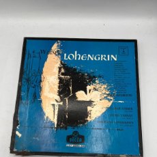 Discos de vinilo: BOX LP. LOHENGRIN - WAGNER. DIRECTOR JOSEPH KELLBERTH. DECCA. CONTIENE 5 LP'S. Lote 367152361