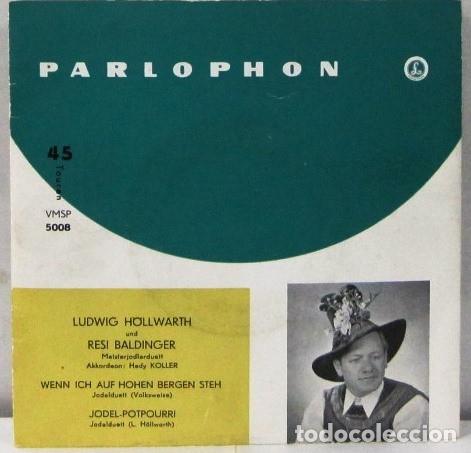Discos de vinilo: WEN ICH AUT HOHEN BERGEN STEH - SINGLE - Foto 1