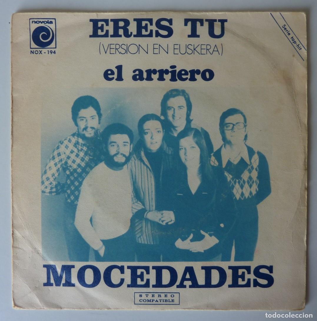 Discos de vinilo: MOCEDADES // ERES TU (VERSION EN EUSKERA) // 1973 // SINGLE - Foto 1