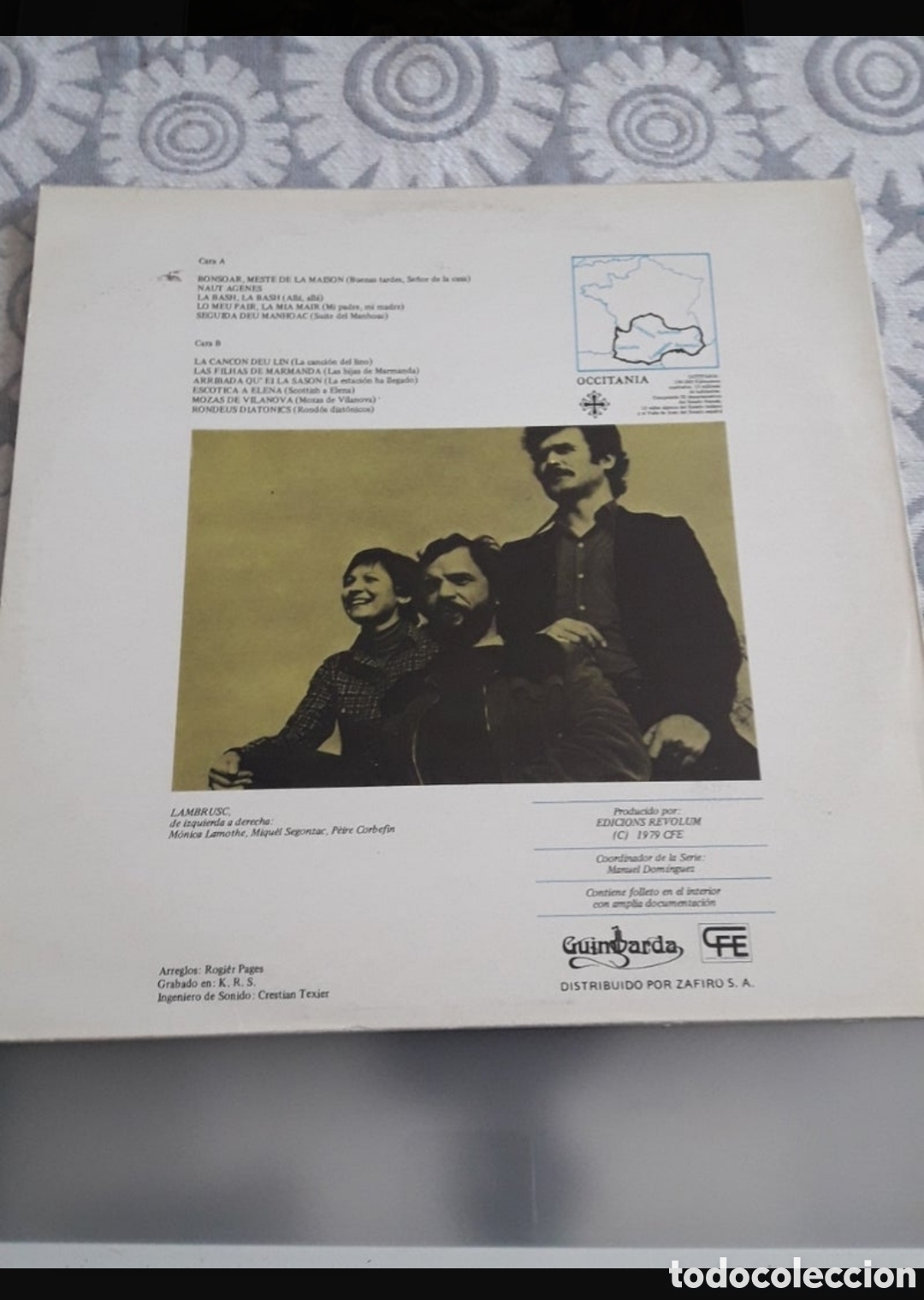 Discos de vinilo: Lp Lambrusc. La.Bash, La.Bash Alla, Alla - Foto 2