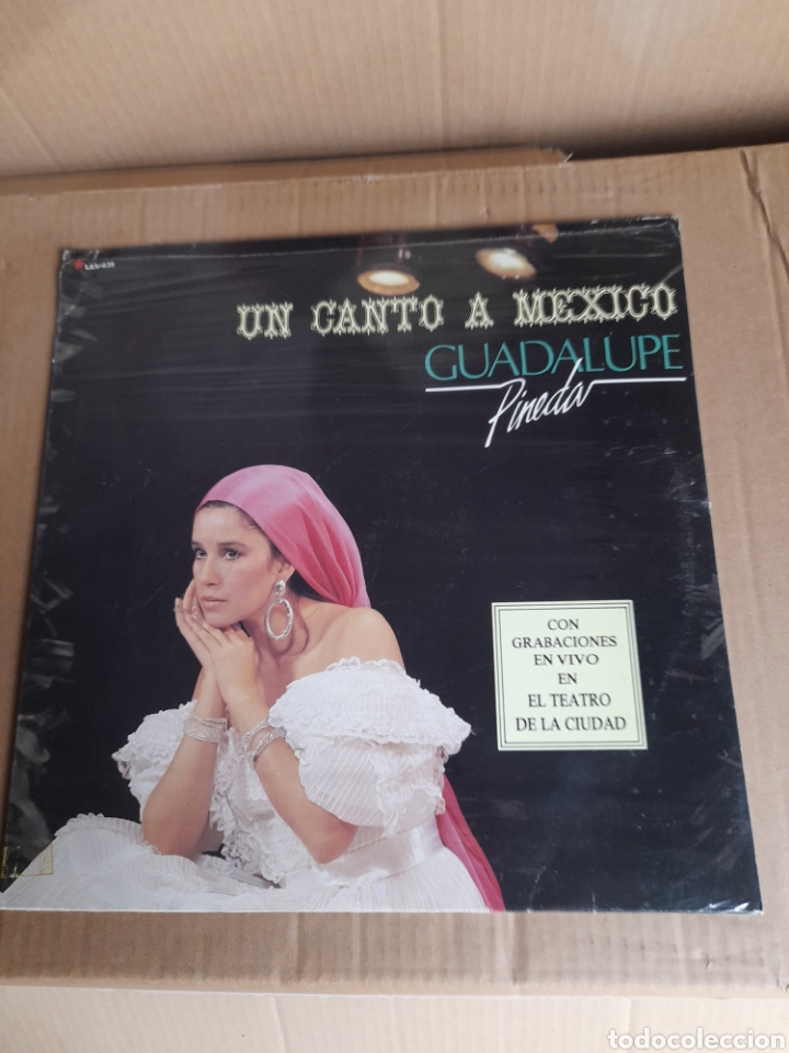 Vinyl records: Vinilo, Un canto a M&eacute;xico, Guadalupe Pineda, precintado
