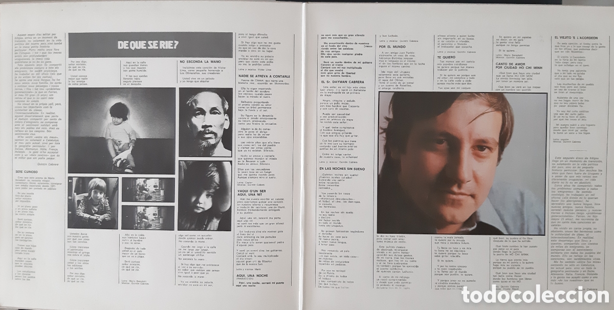 Discos de vinilo: De qu&eacute; se r&iacute;e? LP. Quint&iacute;n Cabrera. - Foto 2