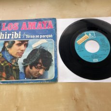 Discos de vinilo: LOS AMAYA - CHIRIBI / YO NO SE PORQUÉ 7” SINGLE VINILO 1984 SPAIN PROMO. Lote 367188909