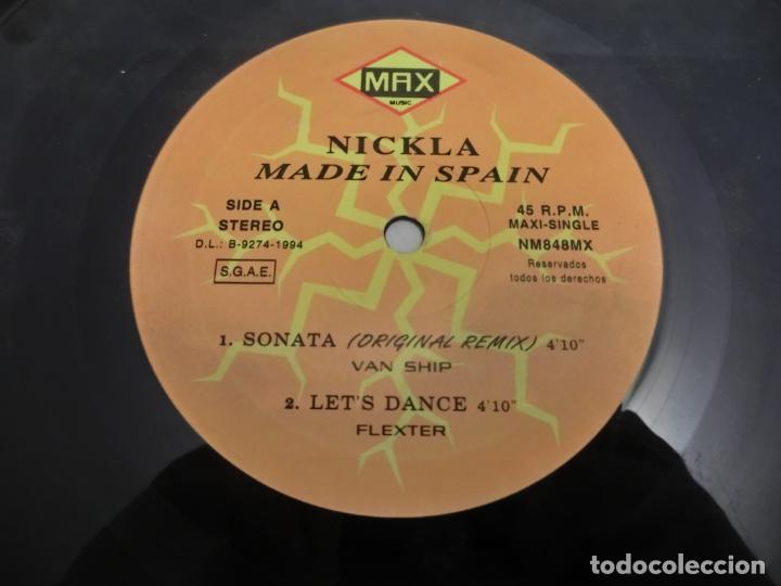 Discos de vinilo: NICKLA - SONATA - Foto 3