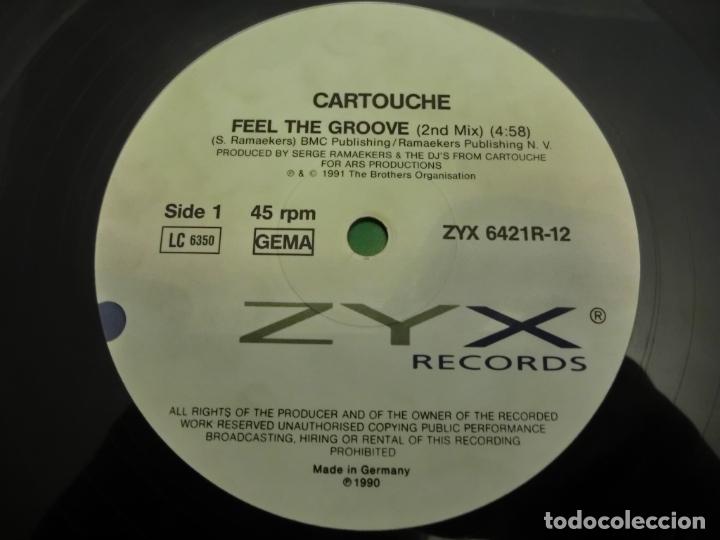 Discos de vinilo: CARTOUCHE - FEEL THE GROOVE - Foto 3