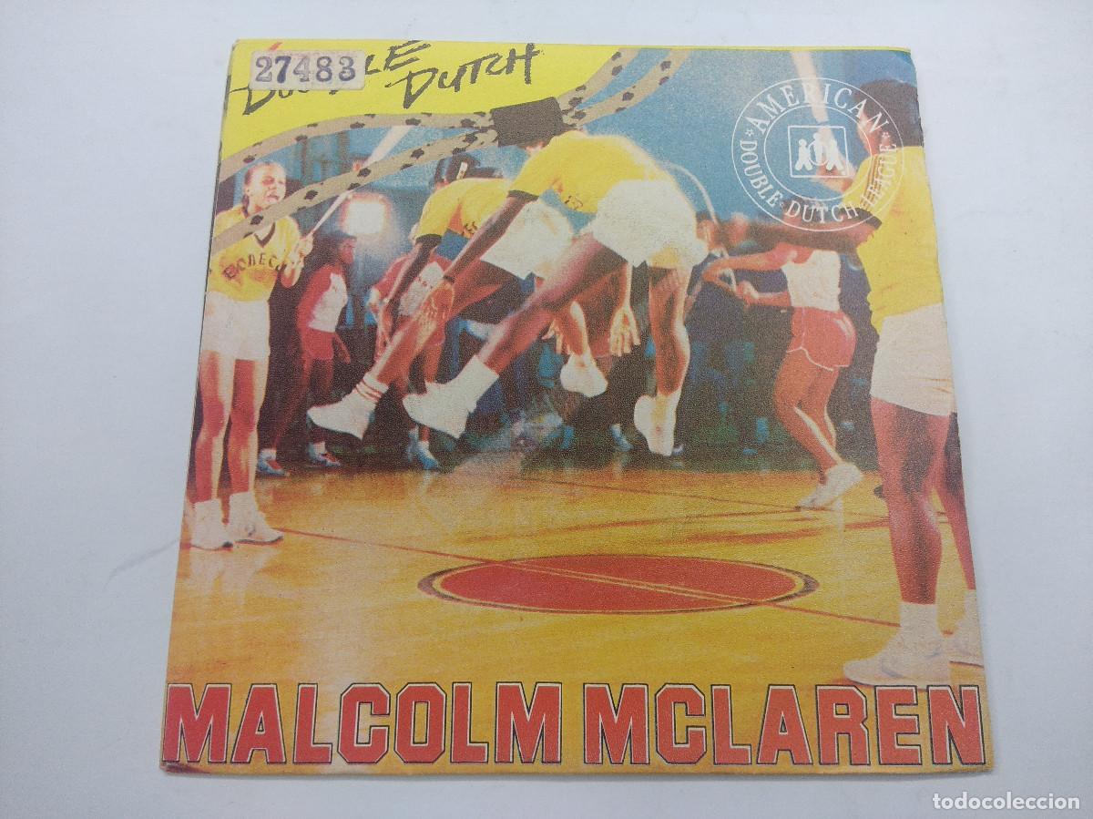 Discos de vinilo: MALCOLM MCLAREN/DOUBLE DUTCH/SINGLE. - Foto 1