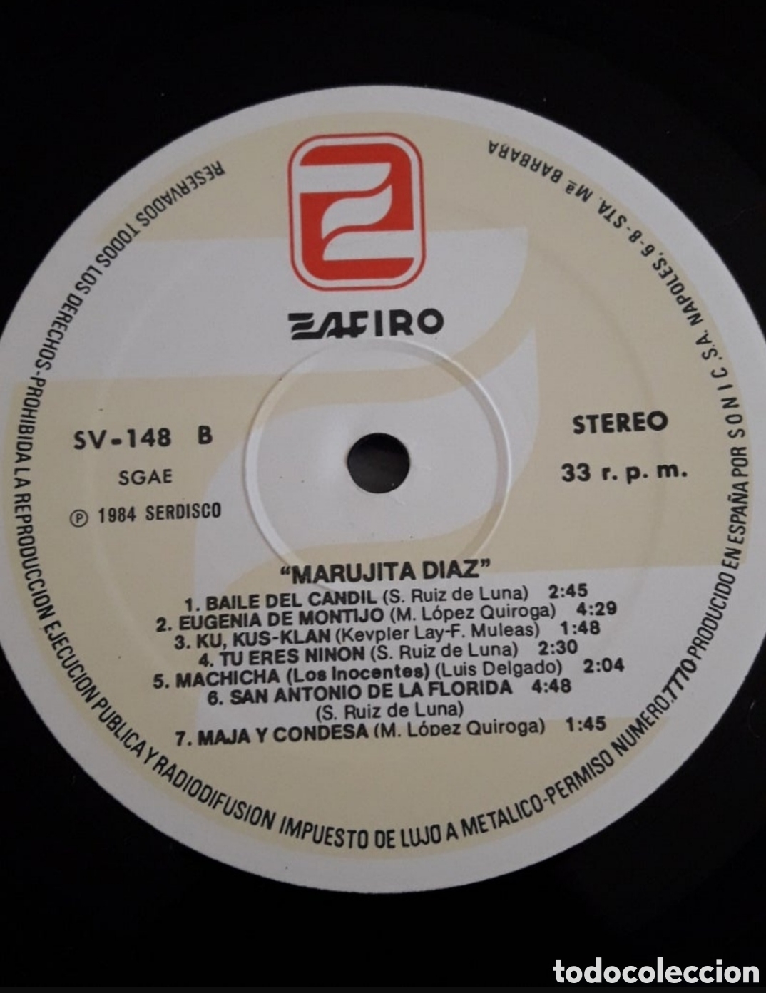 Discos de vinilo: Lp Marujita Diaz - Foto 4