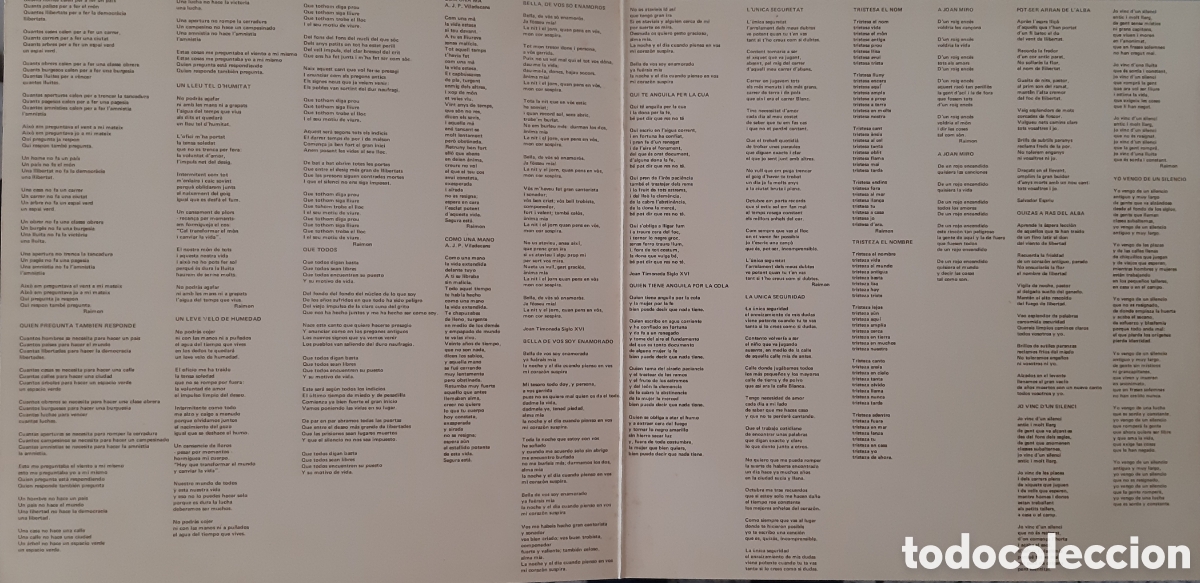 Discos de vinilo: Lliurament del cant. LP. Raimon - Foto 2