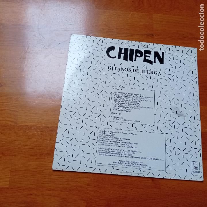 Discos de vinilo: Chipen-gitanos de juerga.maxi - Foto 2