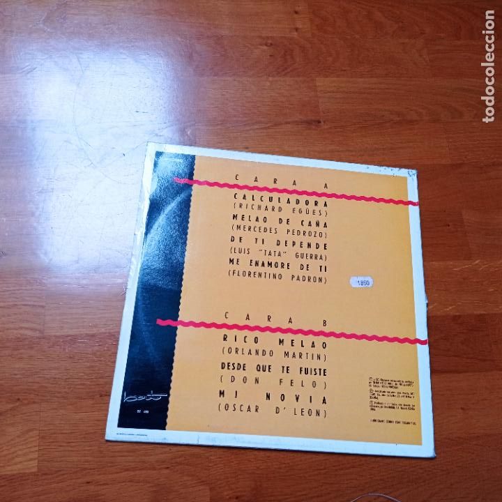 Discos de vinilo: &Oacute;scar dleon-el salsero mayor.lp - Foto 2