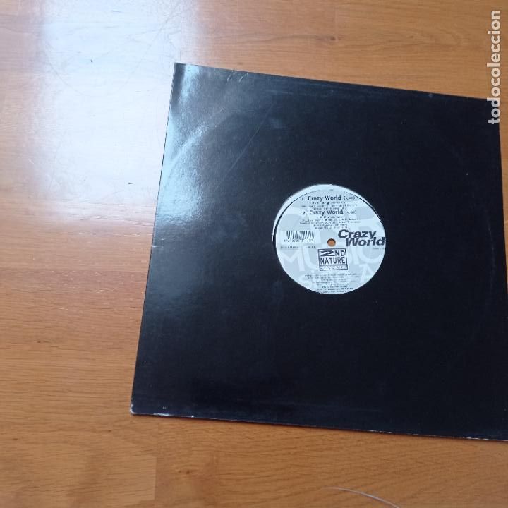 Discos de vinilo: 2nd nature featuring gilly mac-crazy world.maxi - Foto 1