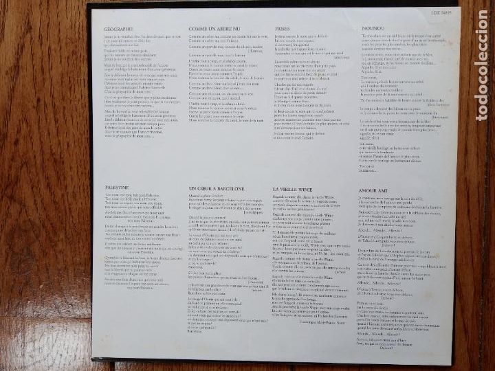 Discos de vinilo: Llu&iacute;s Llach - geografia - Foto 3