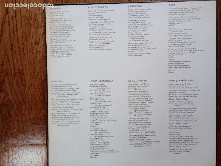 Discos de vinilo: Llu&iacute;s Llach - geografia - Foto 4