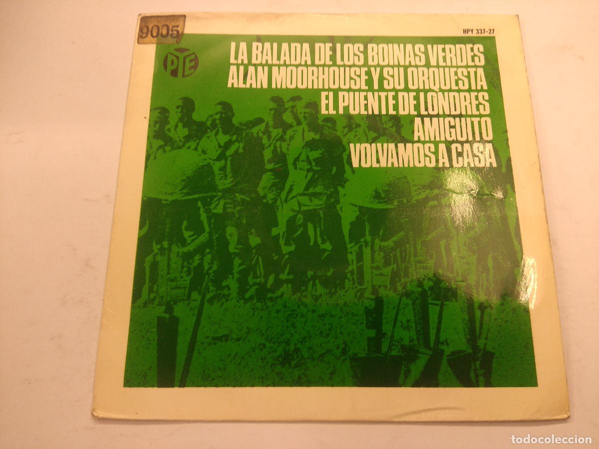 Discos de vinilo: LA BALADA DE LOS BOINAS VERDES/SINGLE. - Foto 1