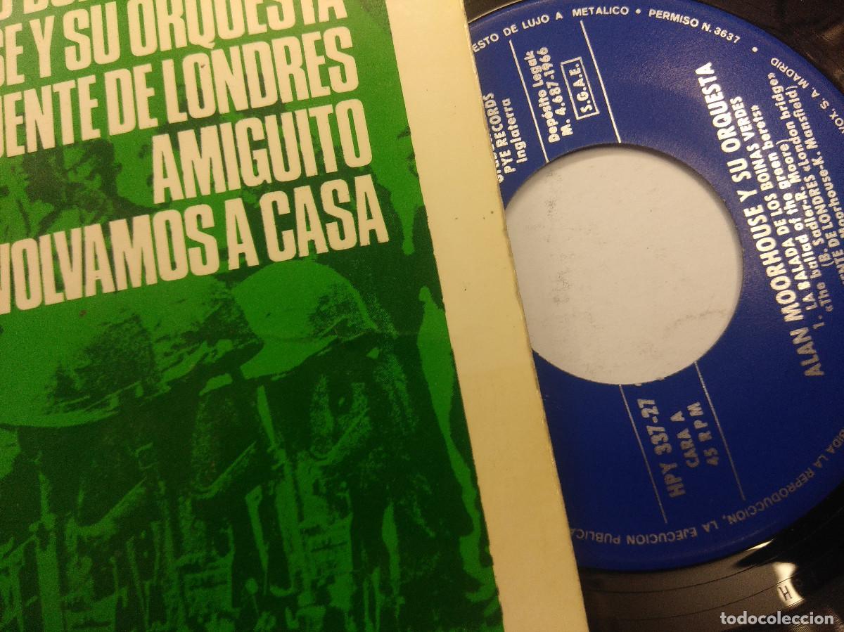 Discos de vinilo: LA BALADA DE LOS BOINAS VERDES/SINGLE. - Foto 2