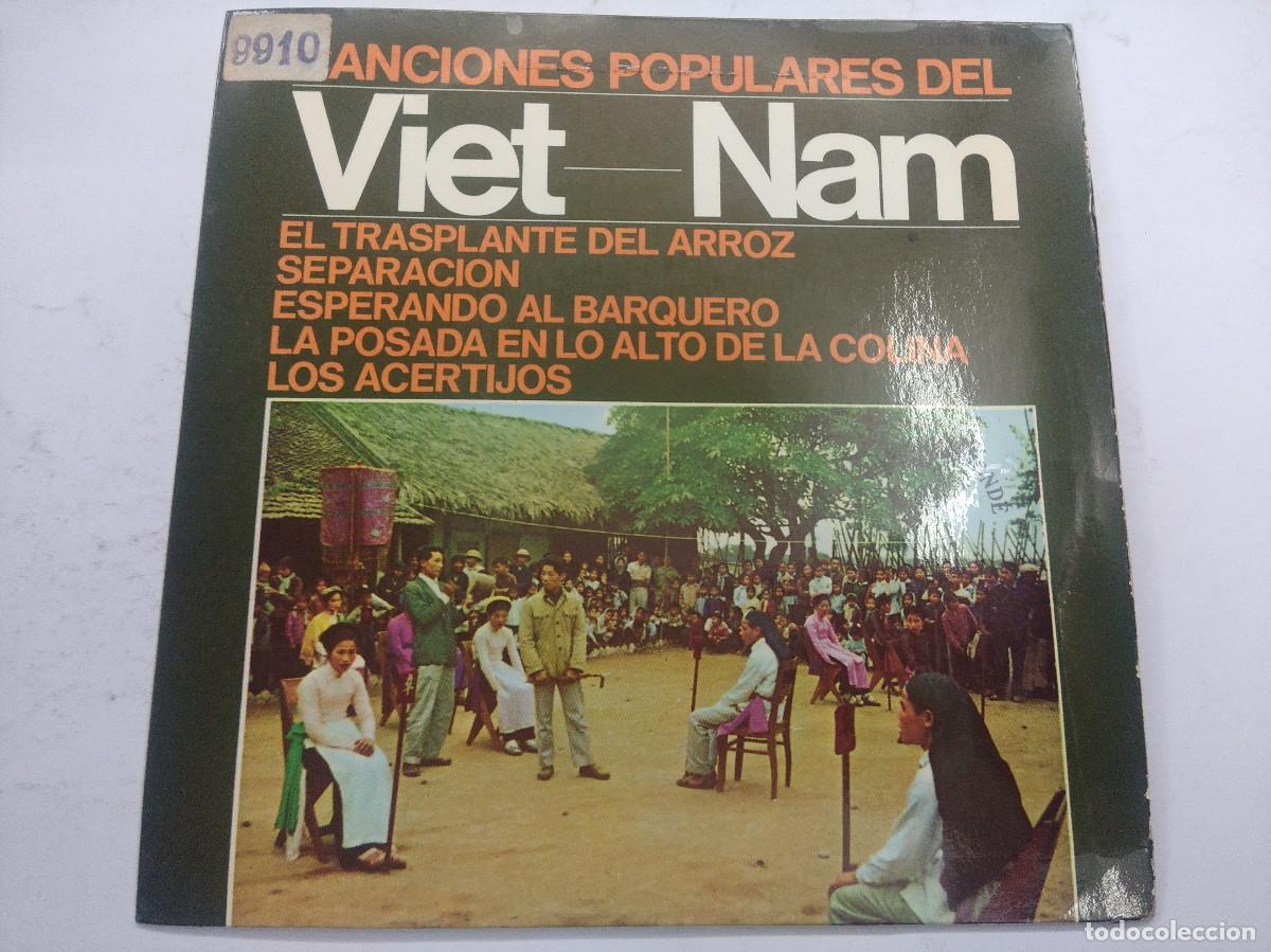 Discos de vinilo: CANCIONES POPULARES DEL VIET-NAM/SINGLE. - Foto 1
