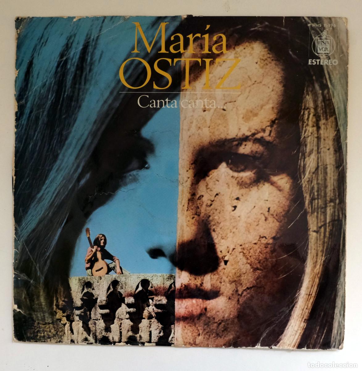 Discos de vinilo: Mar&iacute;a Ostiz. Canta canta...Vinilo - Foto 1