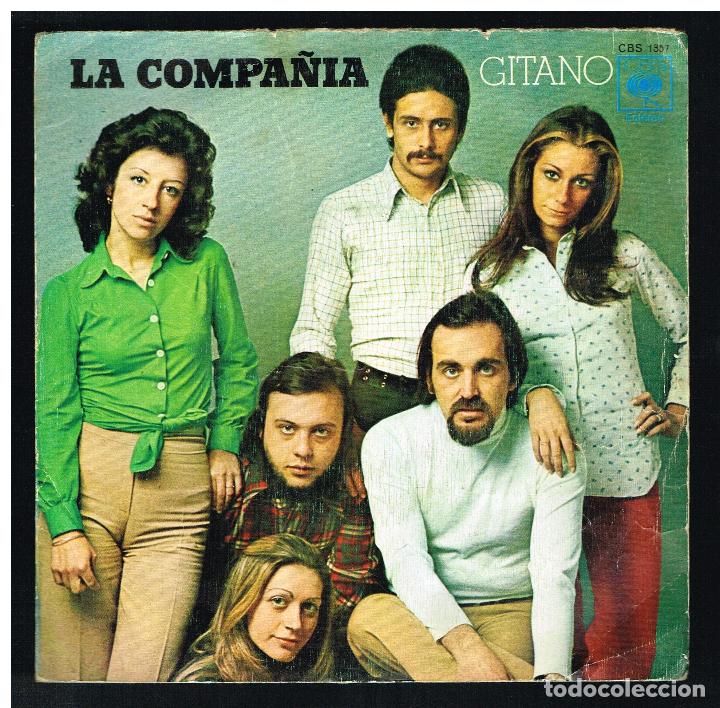 Discos de vinilo: LA COMPA&Ntilde;&Iacute;A - GITANO / DO&Ntilde;A ASUNCI&Oacute;N - SINGLE 1973 - Foto 1
