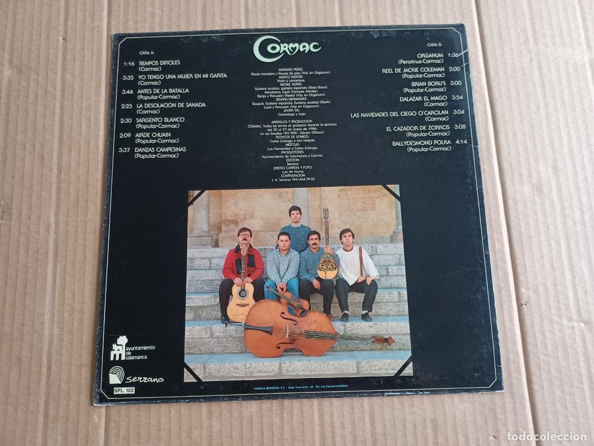 Discos de vinilo: CORMAC - CORMAC LP 1986 FOLK - Foto 5