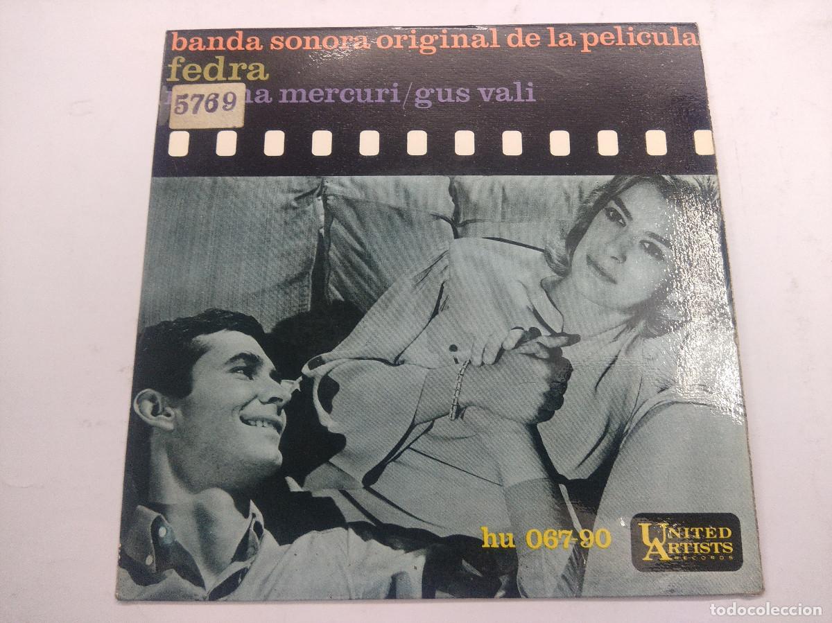 Discos de vinilo: FEDRA/SINGLE BANDA SONORA ORIGINAL DE LA PELICULA. - Foto 1
