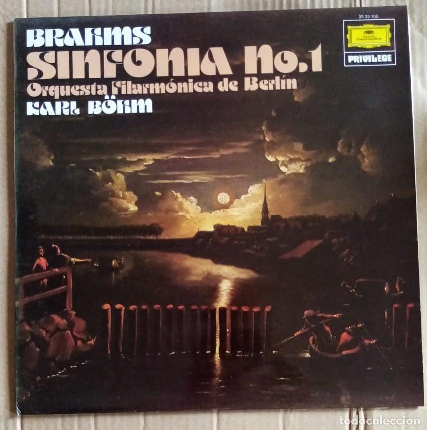 Discos de vinilo: BRAHMS - SINFONIA N&ordm;1 - KARL BOHM - Foto 1