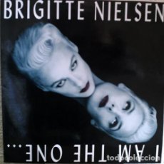 Discos de vinilo: BRIGITTE NIELSEN ‎– I AM THE ONE... LP SPAIN. Lote 367273404