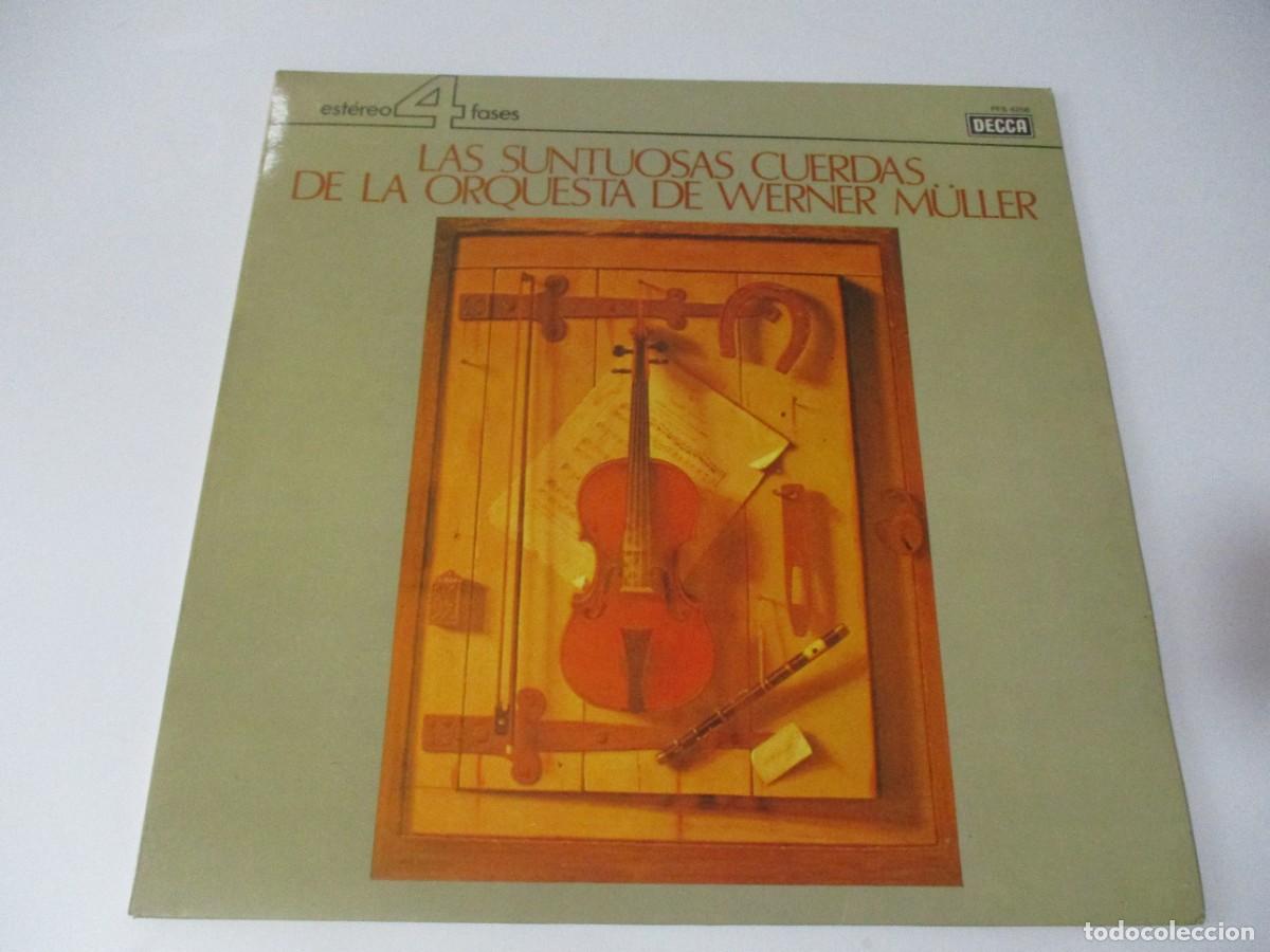 Discos de vinilo: LAS SUNTUOSAS CUERDAS DE LA ORQUESTA D WERNER M&Uuml;LLER DI4169 - Foto 1