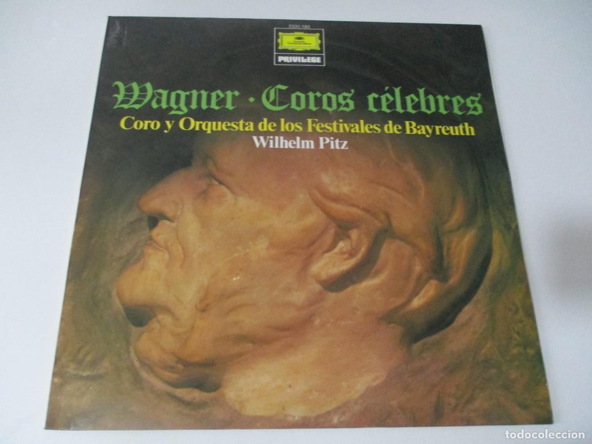 Discos de vinilo: WAGNER Coros c&eacute;lebres DI4186 - Foto 1