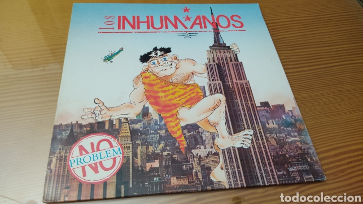 Discos de vinilo: Disco vinilo LP de Los Inhumanos &rdquo; No Problem &rdquo; edici&oacute;n espa&ntilde;ola de 1990 - Foto 1