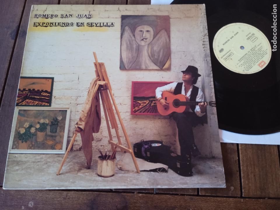 Dischi in vinile: ROMERO SAN JUAN LP. EXPONIENDO EN SEVILLA. MADE IN SPAIN. 1989