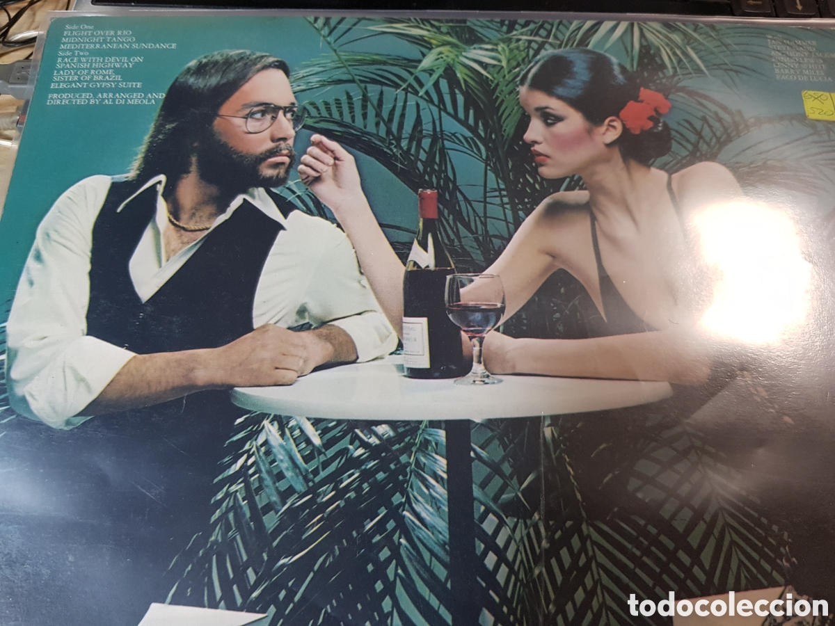 Discos de vinilo: AL DI MEOLA ELEGANT GYPSY - Foto 2