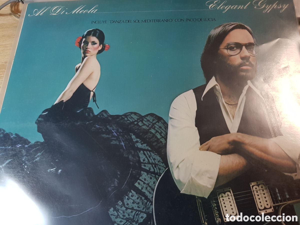 Discos de vinilo: AL DI MEOLA ELEGANT GYPSY - Foto 1
