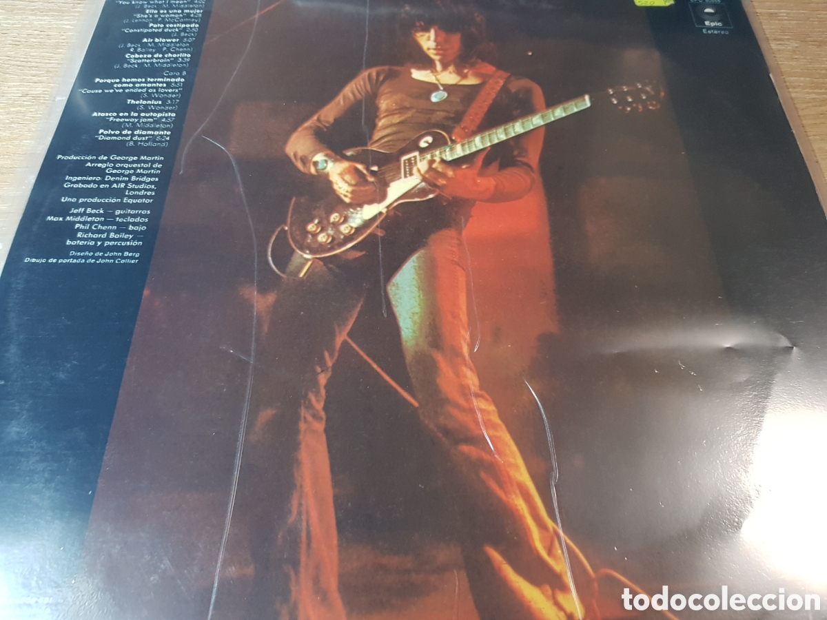 Discos de vinilo: JEFF BECK BLOW BY BLOW - Foto 2