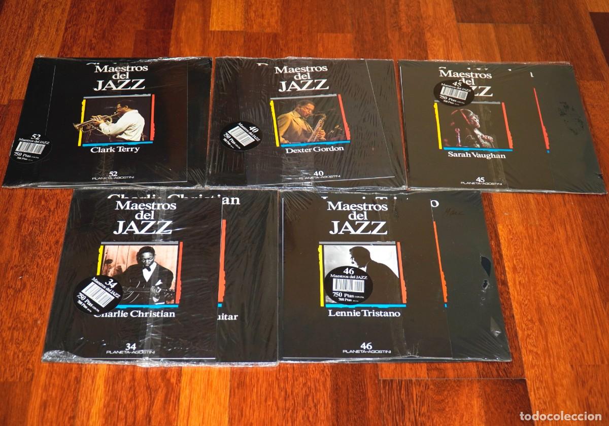 5 vinilos nuevos de jazz - maestros del jazz - - Comprar Discos LP Jazz-Rock, Blues y R&B en todocoleccion - 367326414
